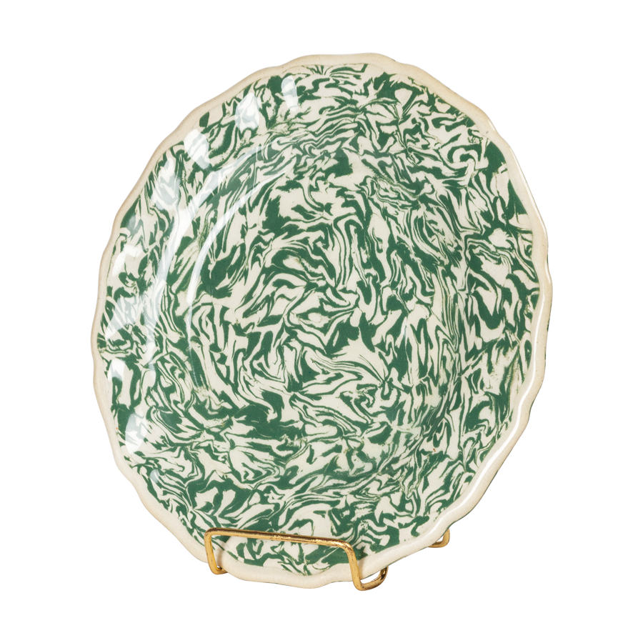 Terre Mêlée Salad Plate - Green
