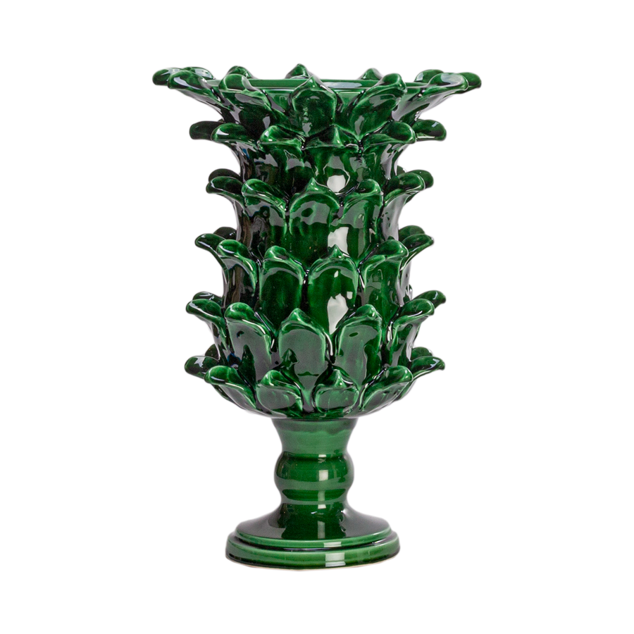 Artichoke Chalice Vase by Jean Roger, Paris