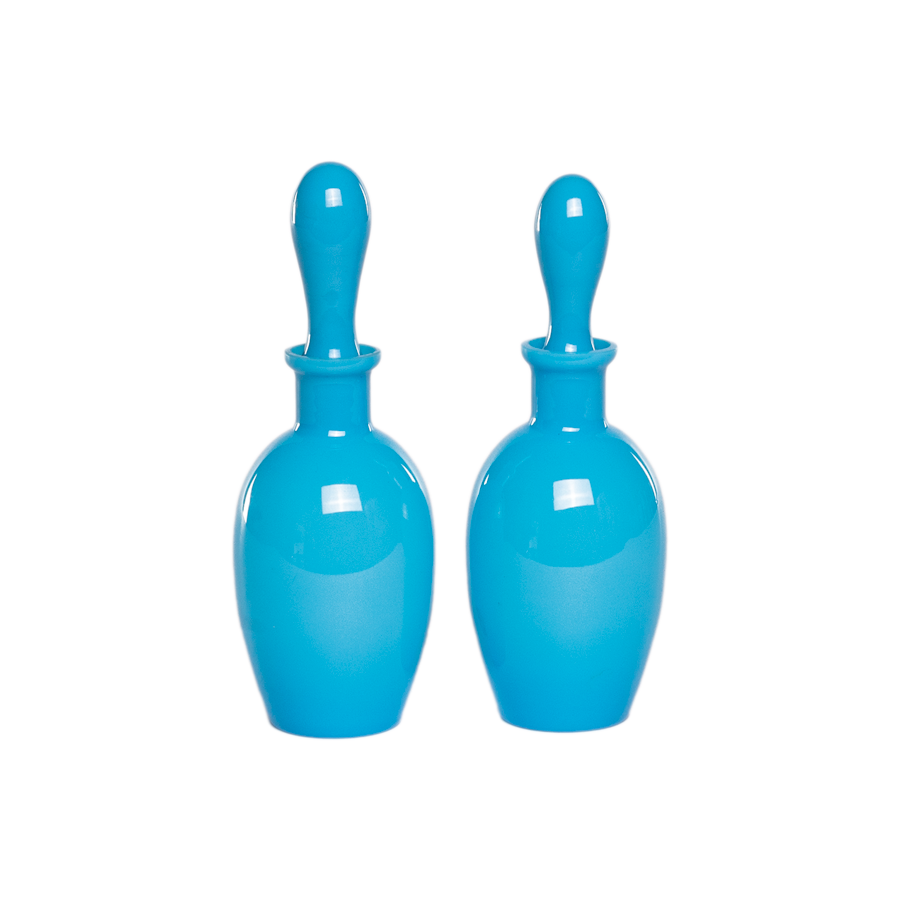 Belgium Opaline Perfume Bottles