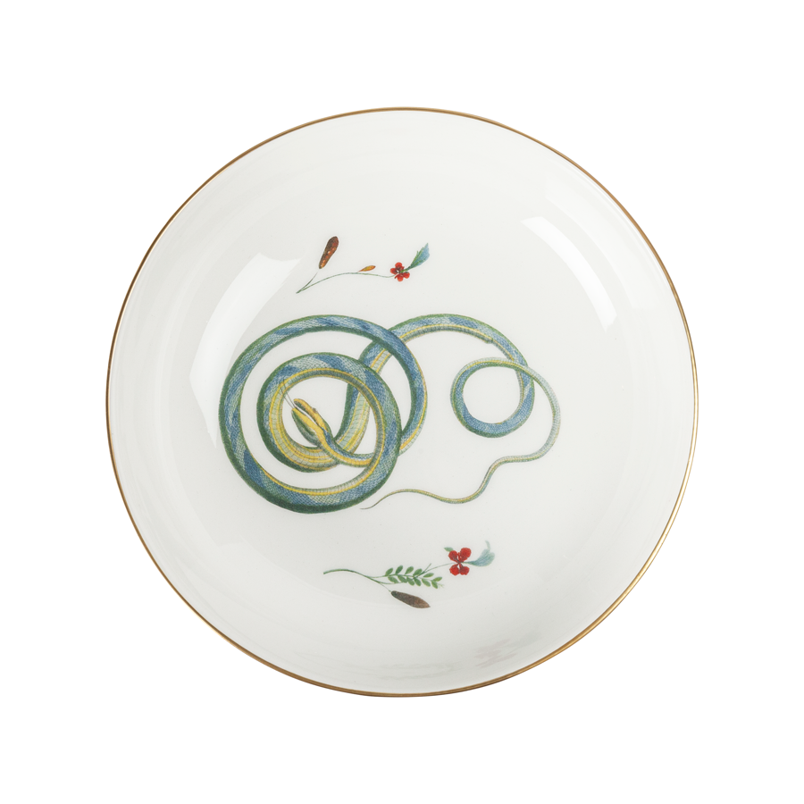 Soup Bowl - Intertwined Snakes - Set of 6