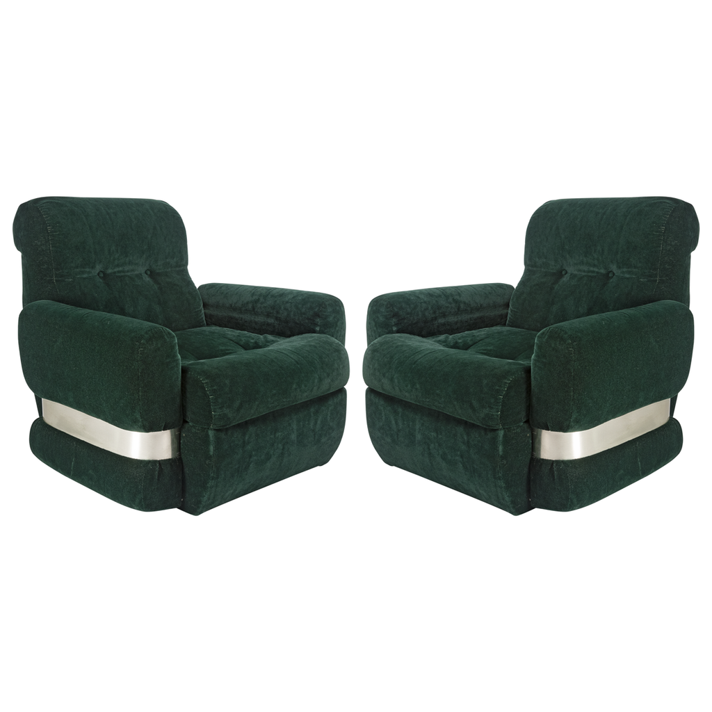 Italian 1980s Roche Bobois Chairs - Set of 2