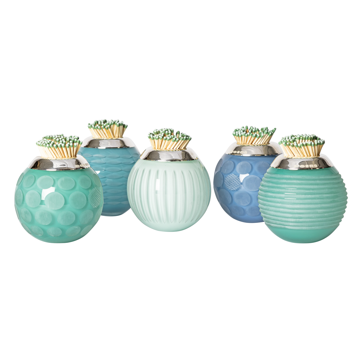 Medium Hand Cut Crystal and Sterling Match Striker – Found Medium Hand Cut Crystal and Sterling Match Striker – Found