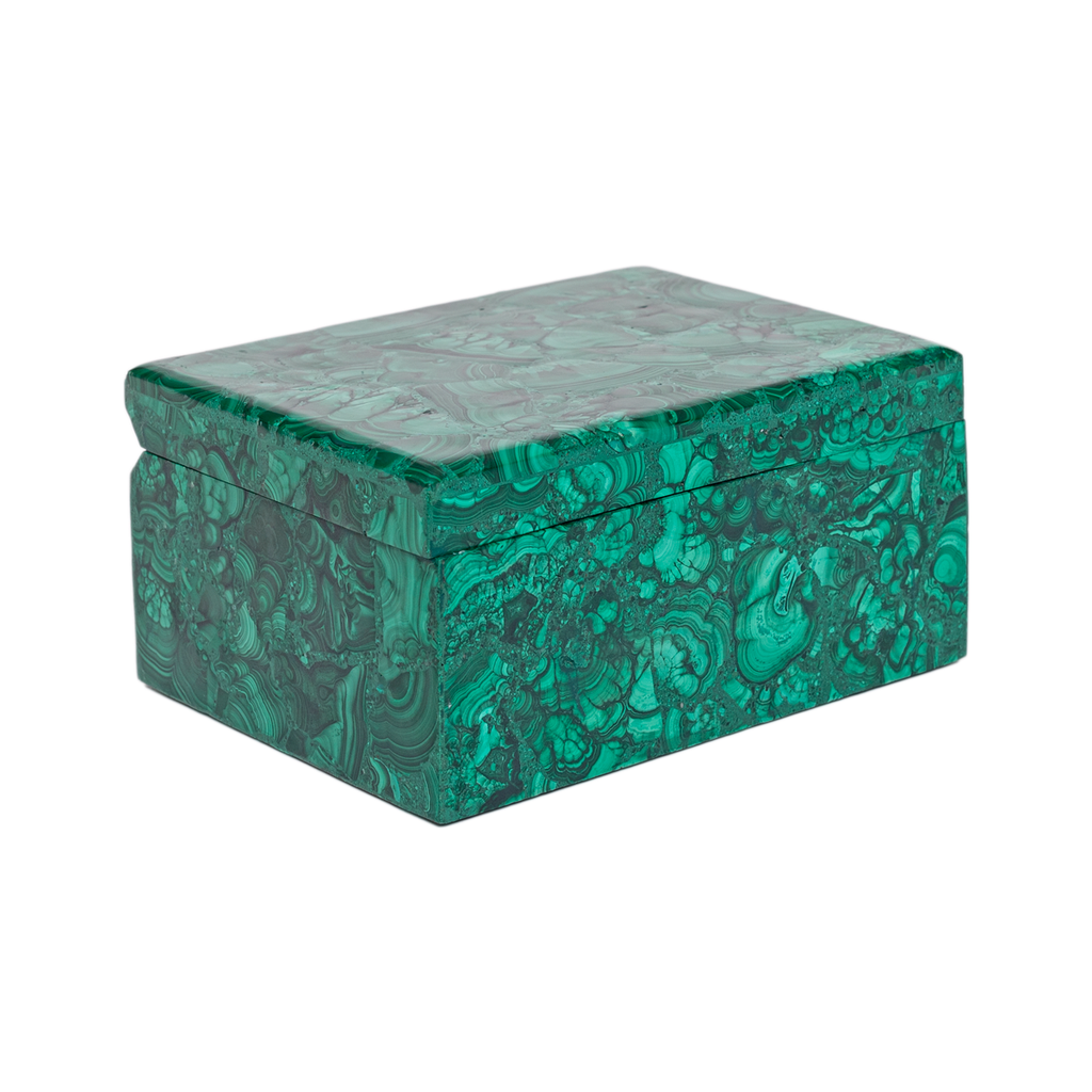 Malachite Hinged Box