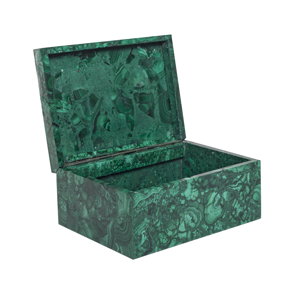 Malachite Hinged Box