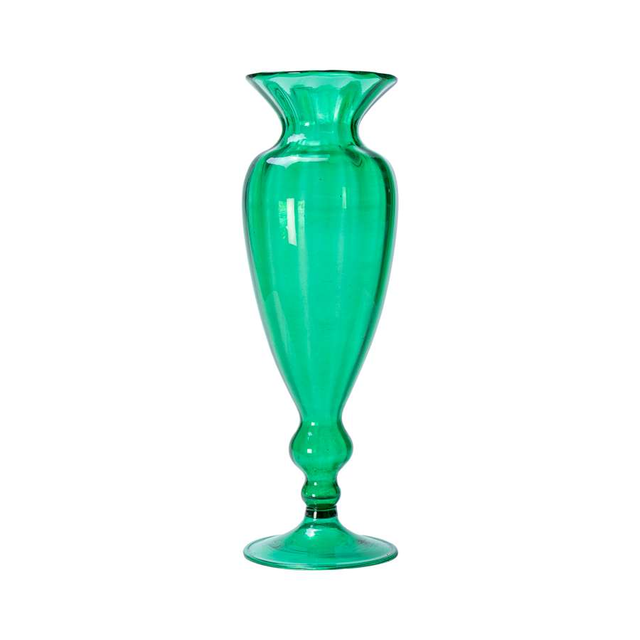 Emerald Green Murano Vase
