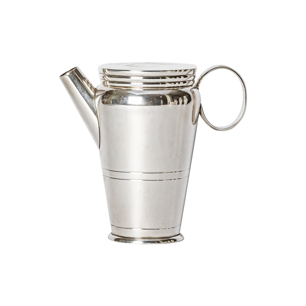 Single Serving Silver Plate Cocktail Shaker - c. 1930