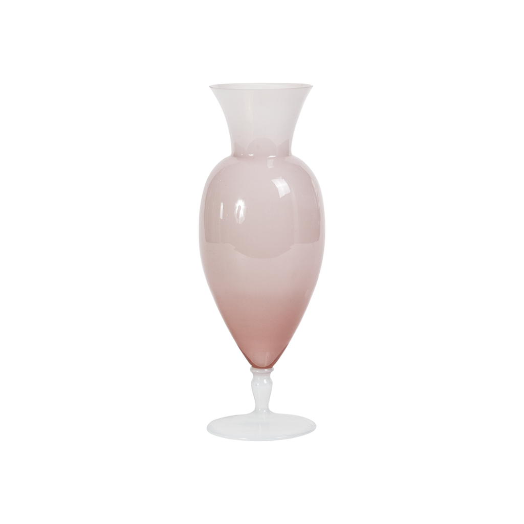 Italian Opaline Pedestal Vase