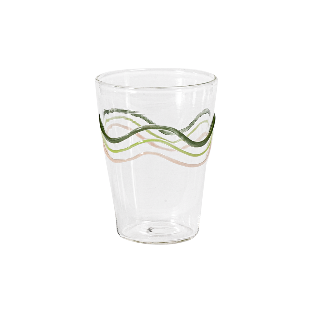 Wave Water Glasses by Vito Nesto - set of 6