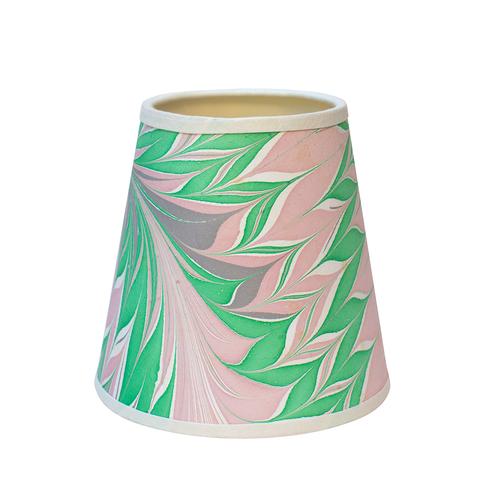 Marbleized Paper Lamp Shades