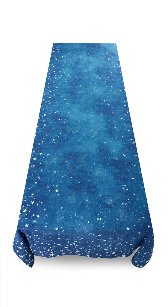 Celestial Stars Linen Tablecloth by Summerill & Bishop