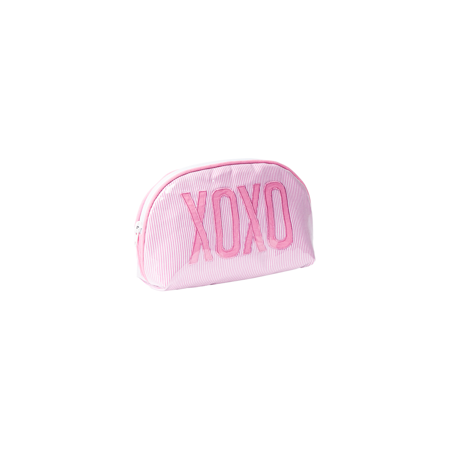 Embroidered Round Pouch - Large