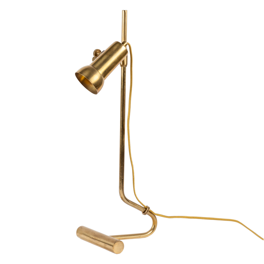 Vintage Brass Desk Lamp