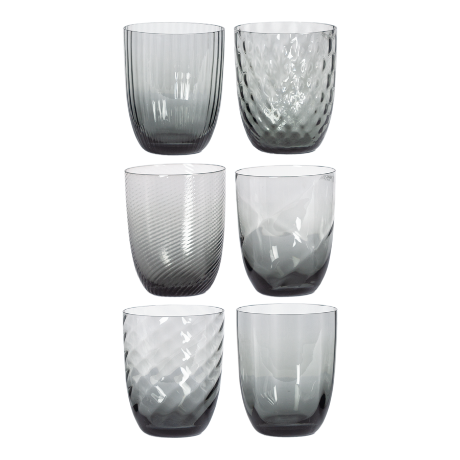 Idra Murano Glasses by Nason Moretti - Set of 6