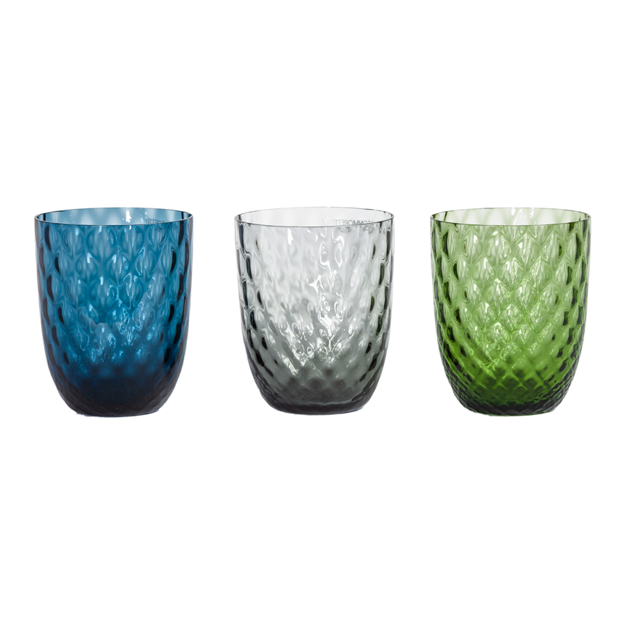 Idra Murano Glasses by Nason Moretti - Set of 6