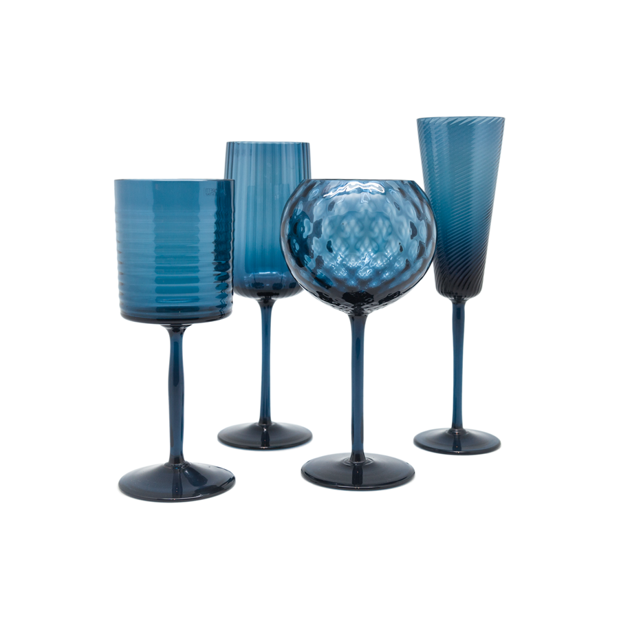 Murano Stemware by Nason Morretti - sets of 6