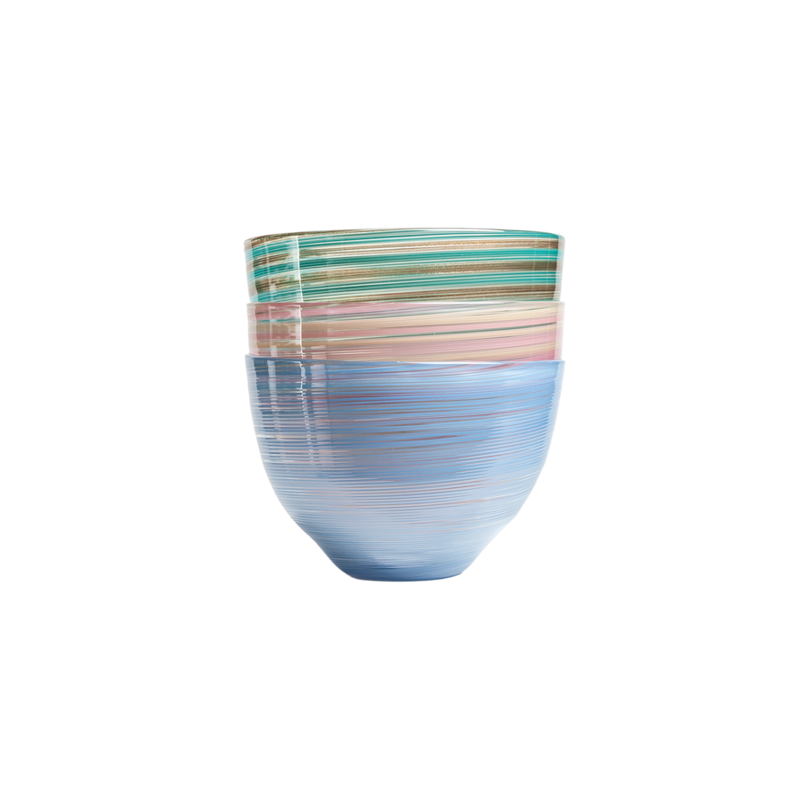 Textured Glass Bowls