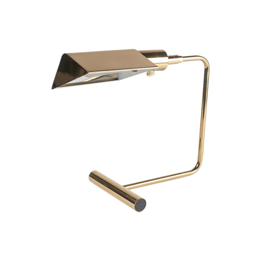 Brass Desk Lamp by Kosh & Lowy