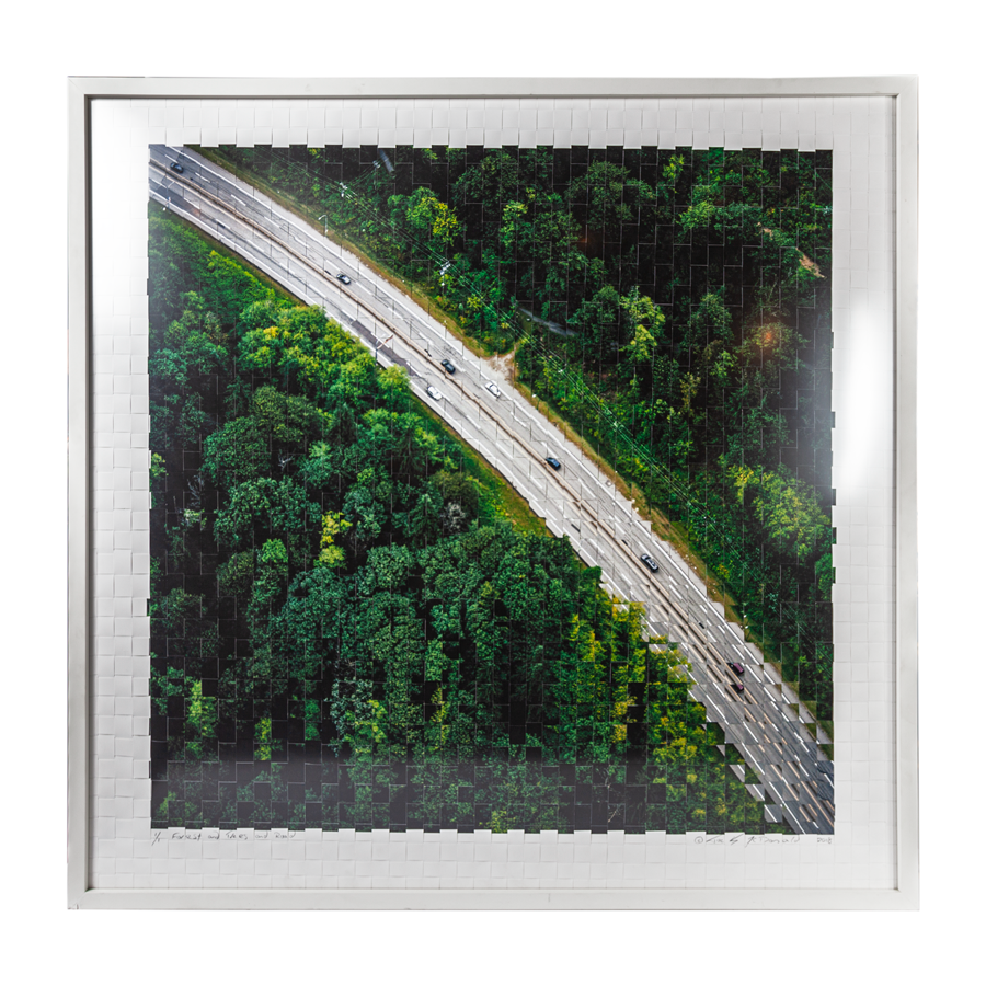 Jock McDonald - Road and Trees - Woven