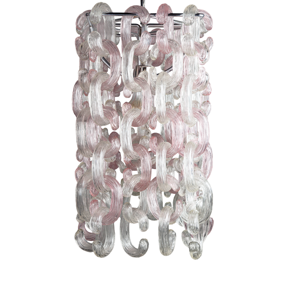 Italian Murano Chandelier by Mazzega -1970s