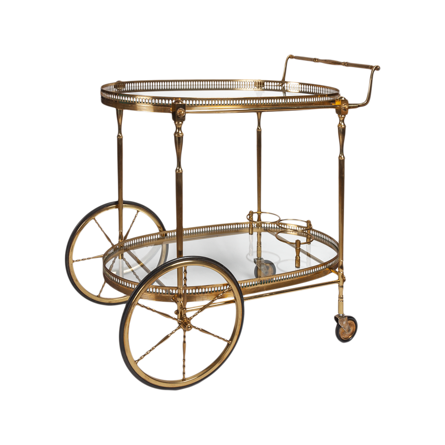 French Bar Trolley - 1950s