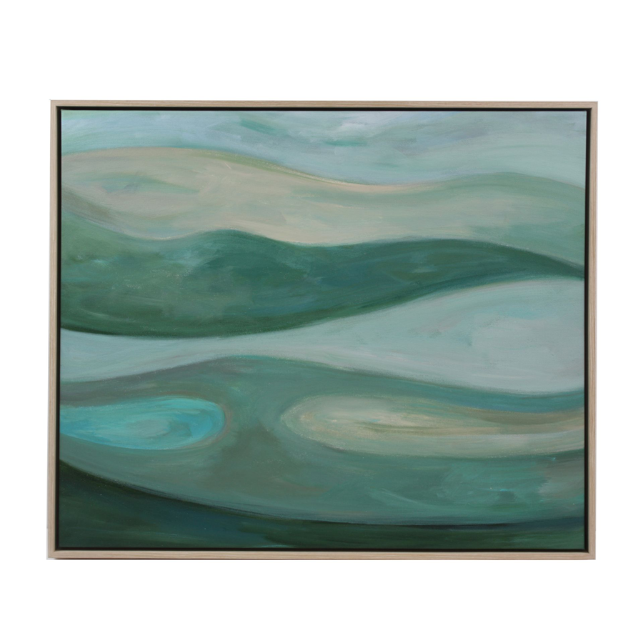 Serena Dugan - Out the Window - 25.5" x  21.5"