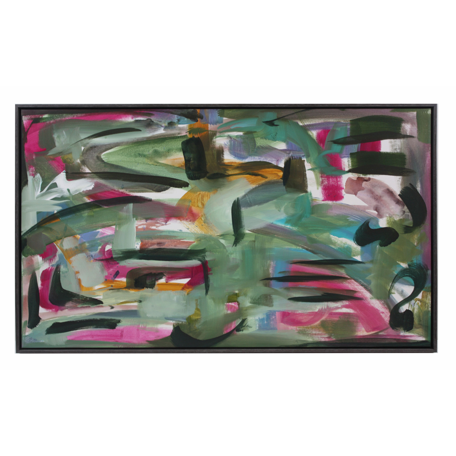 Serena Dugan - In the Bathe of Green - 39" x 23.5"