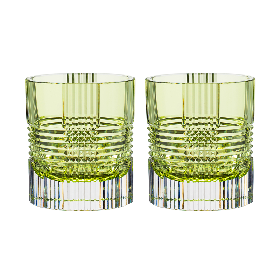 Viden Highball Glasses in Clear Crystal , Set of 2 by Artel