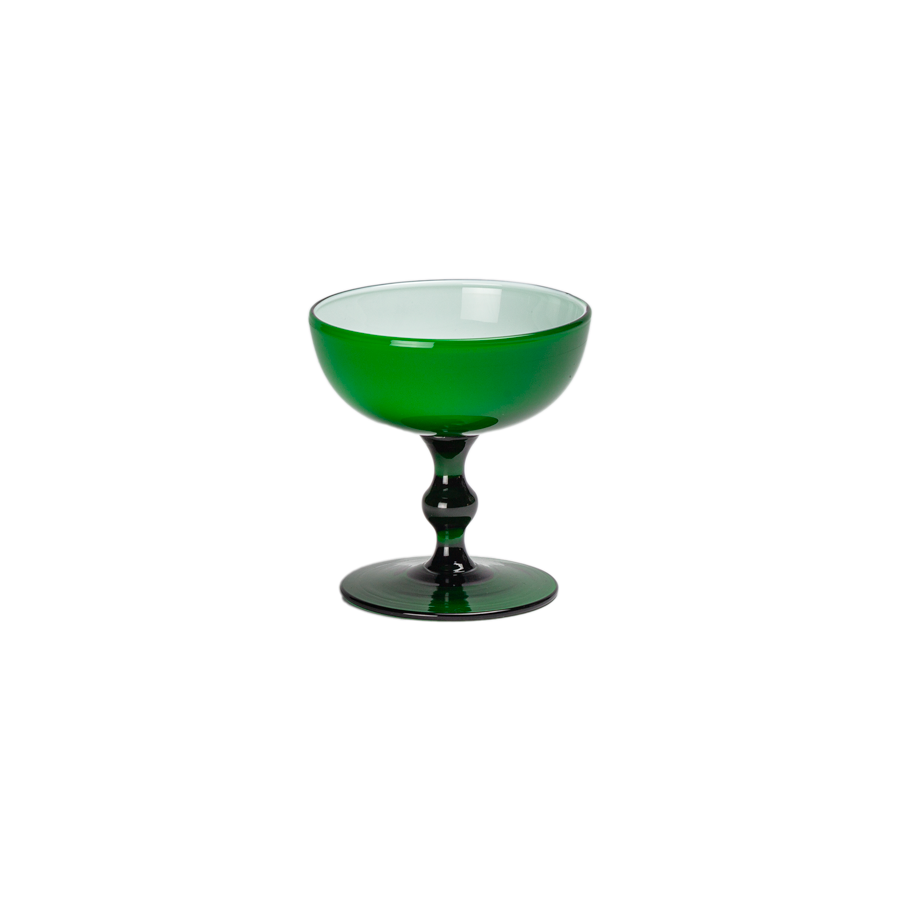 Carlo Moretti Green and White Coupes