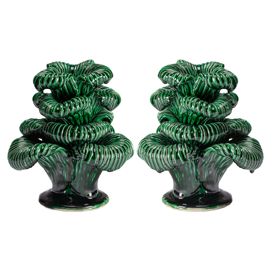 Folies Bergère Candlesticks by Jean Roger Paris - Set of 2