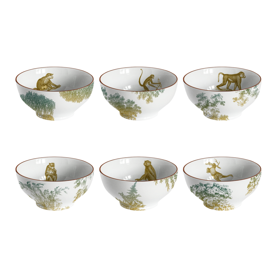 Grand Tour by Vito Nesta - Galtaji Plates - Set of 6