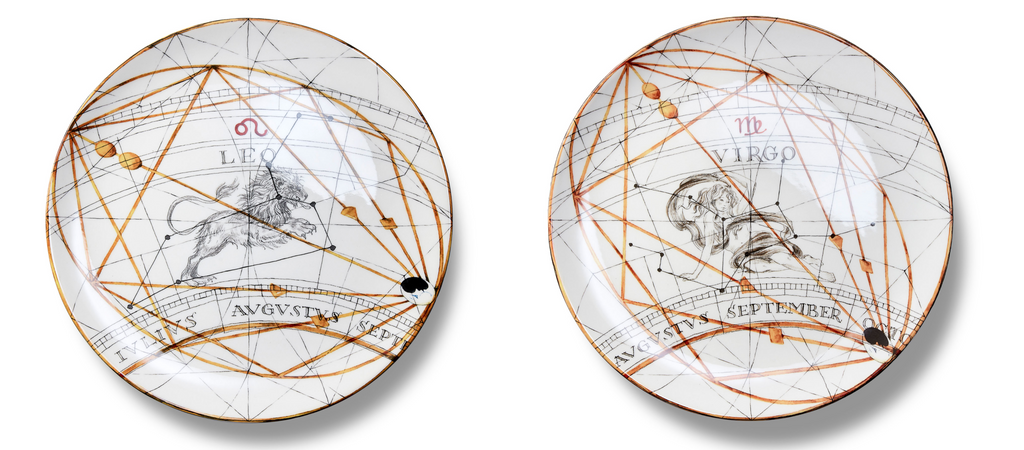 Zodiac Plates by Laboratorio Paravicini- Sold Separately