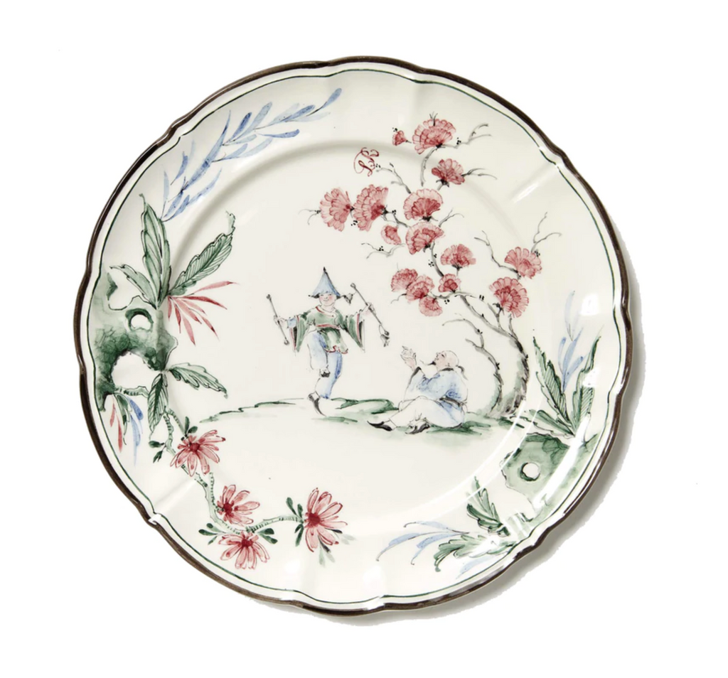 Chinoiserie Plates by Laboratorio Paravicini