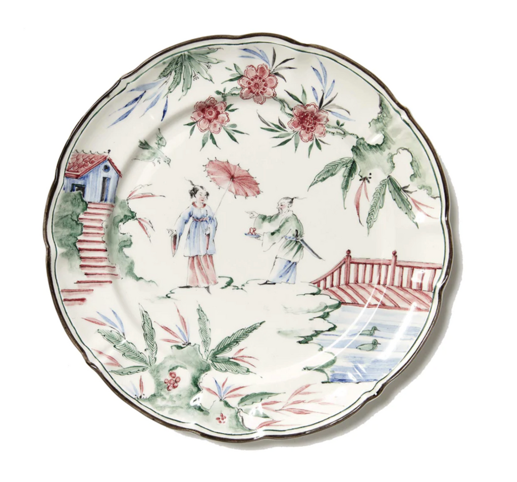 Chinoiserie Plates by Laboratorio Paravicini