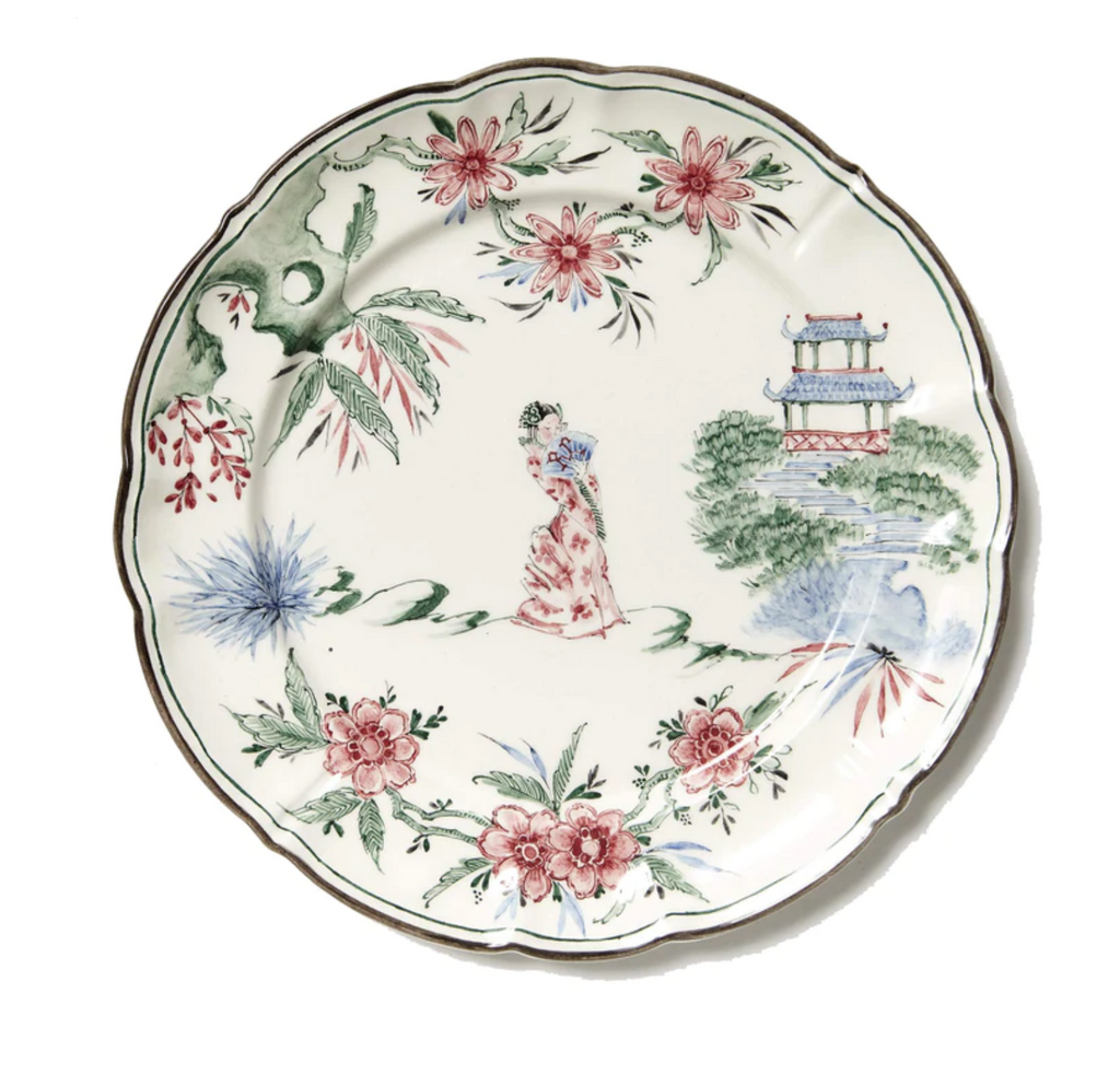 Chinoiserie Plates by Laboratorio Paravicini