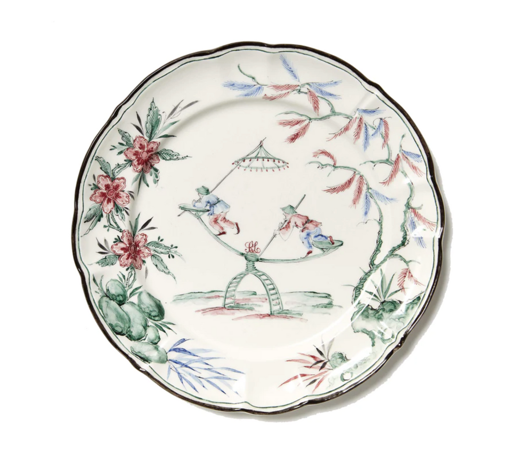 Chinoiserie Plates by Laboratorio Paravicini