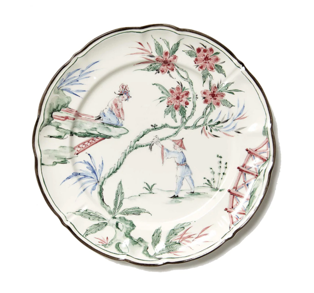 Chinoiserie Plates by Laboratorio Paravicini