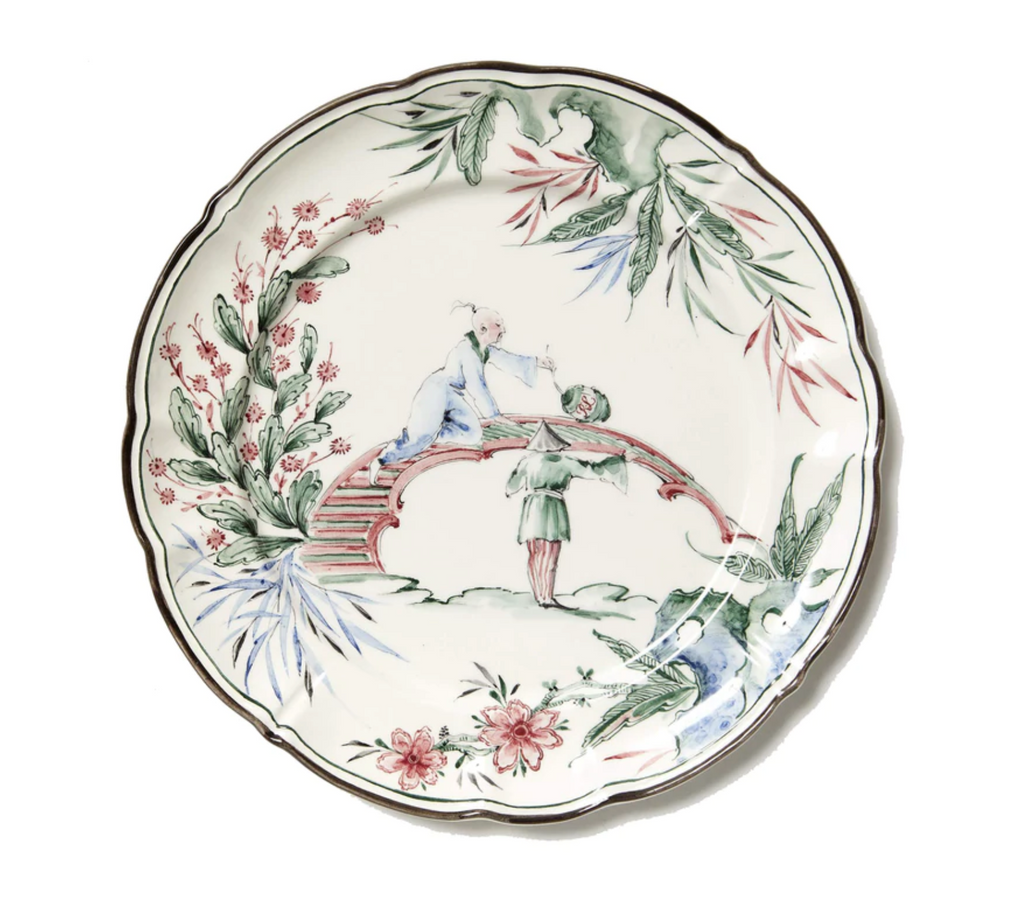 Chinoiserie Plates by Laboratorio Paravicini