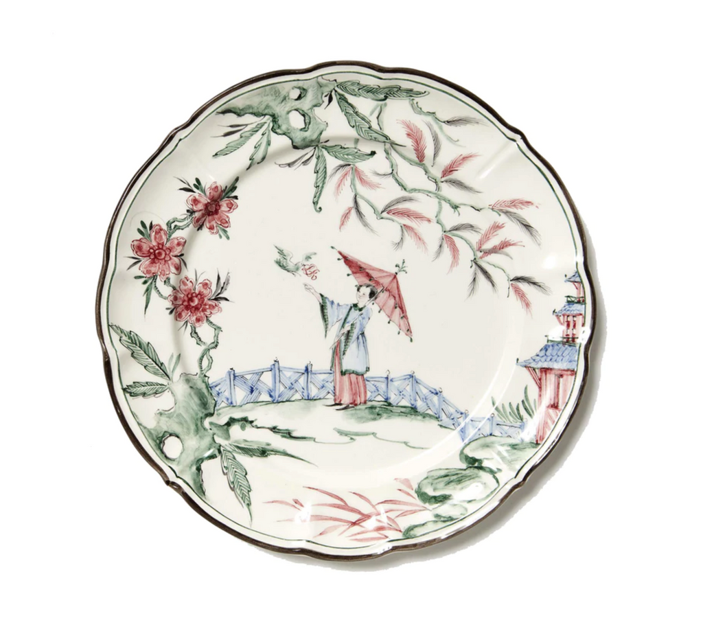 Chinoiserie Plates by Laboratorio Paravicini
