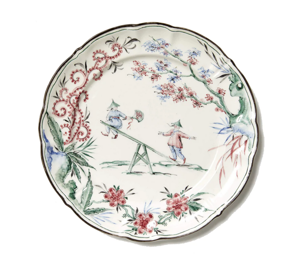 Chinoiserie Plates by Laboratorio Paravicini