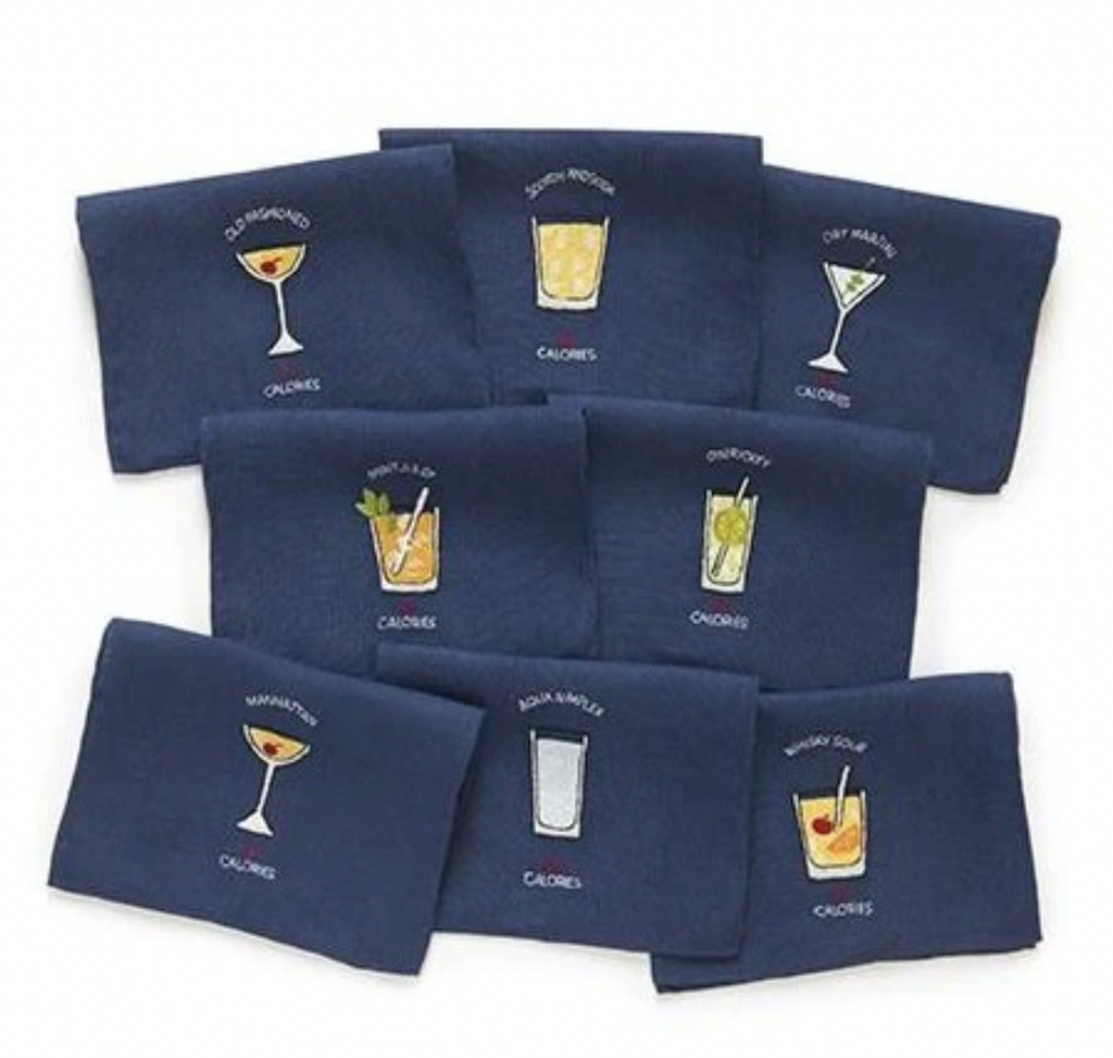 Calories Cocktail Napkins by Julia B. Casa, Italy