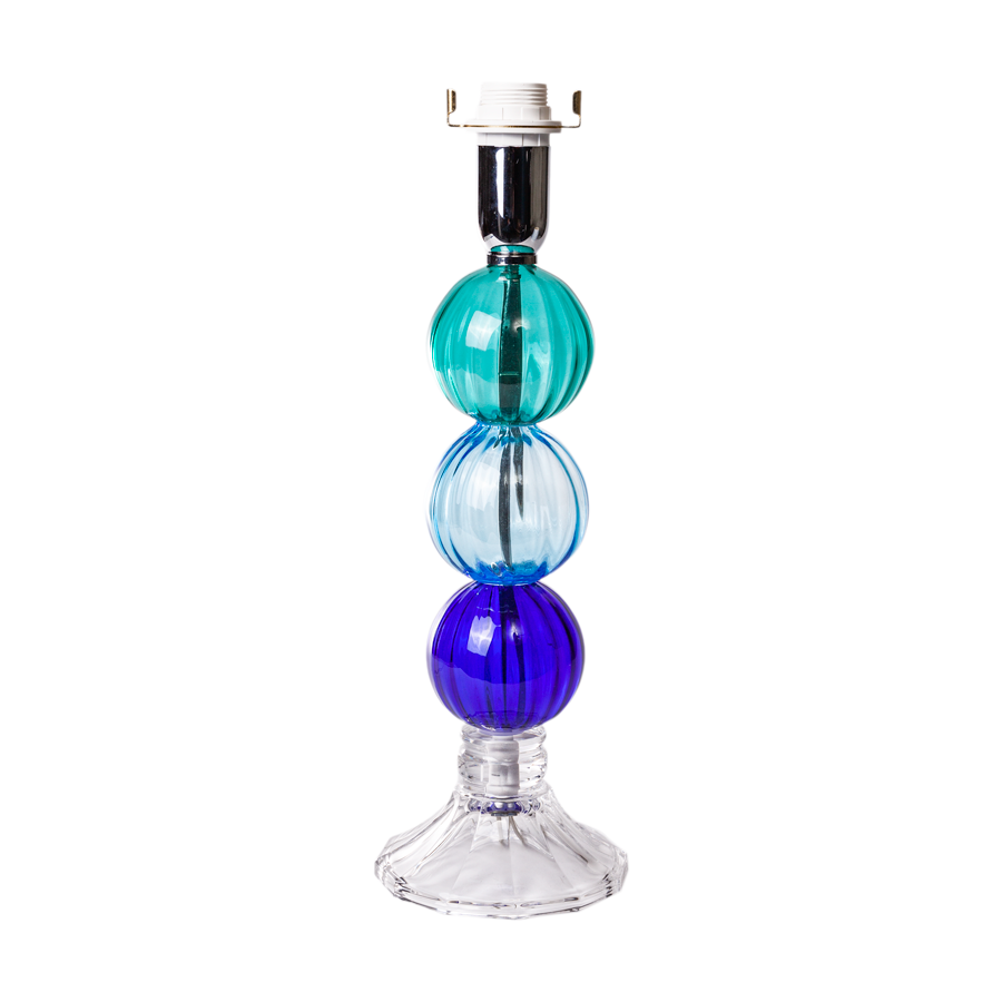 Shades of Blue Murano Lamp