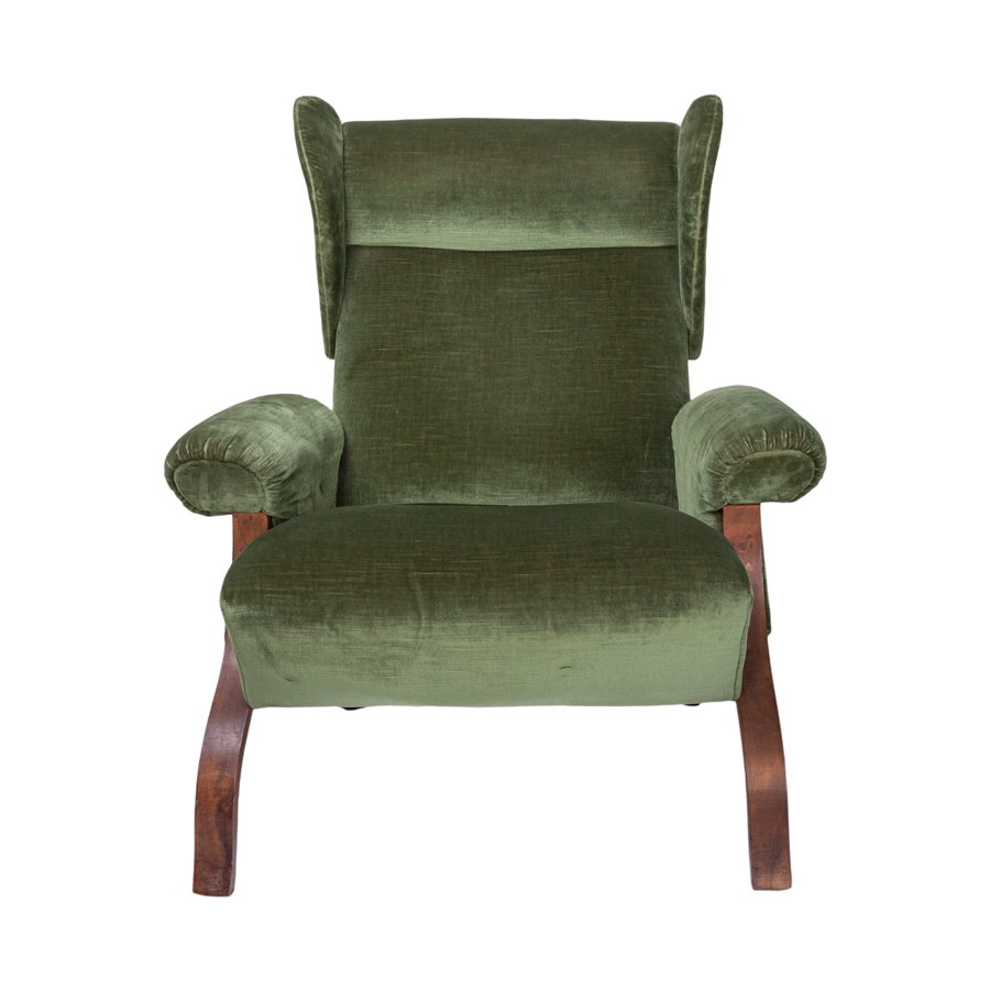 Italian Mid-Century Lounge Chair by Tempestini