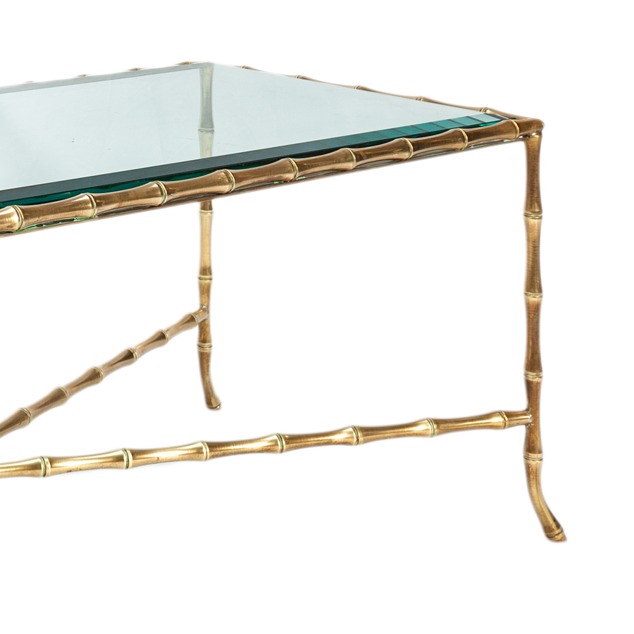Brass Bamboo Coffee Table – Found by Maja