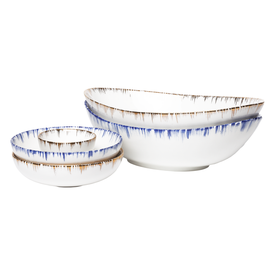 Flames Serving Dishes by Laboratorio Parivicini Found by Maja