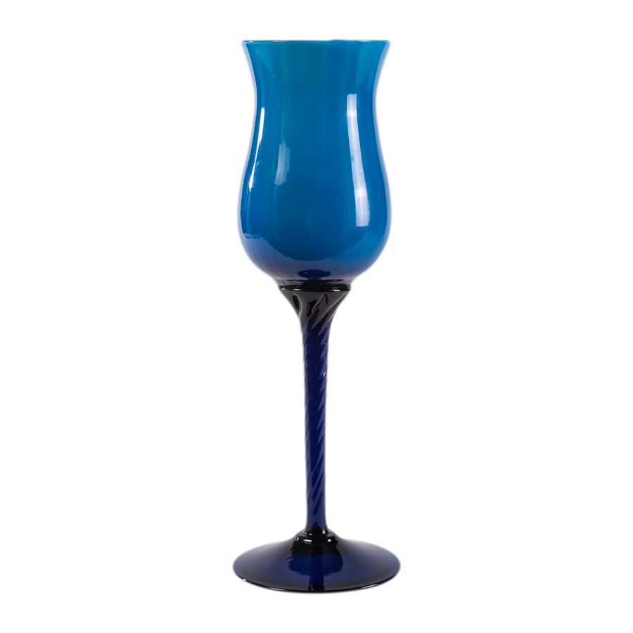 Deep Blue Empoli Vase