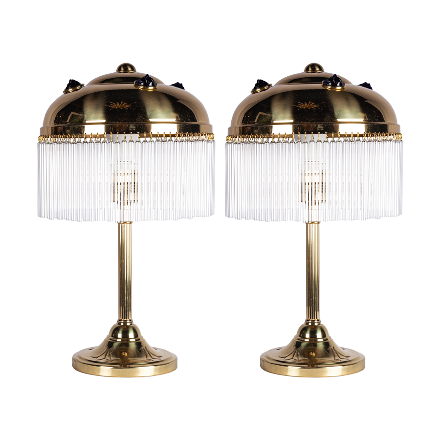 1920s shop table lamps