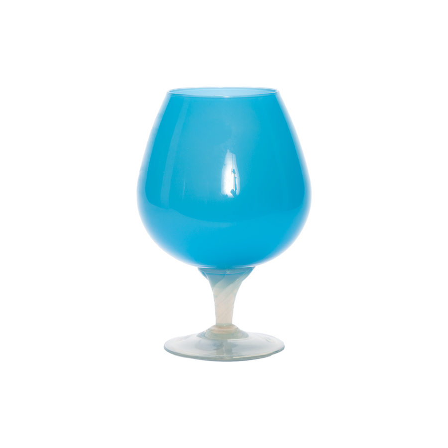 Turquoise Pedestal Vase