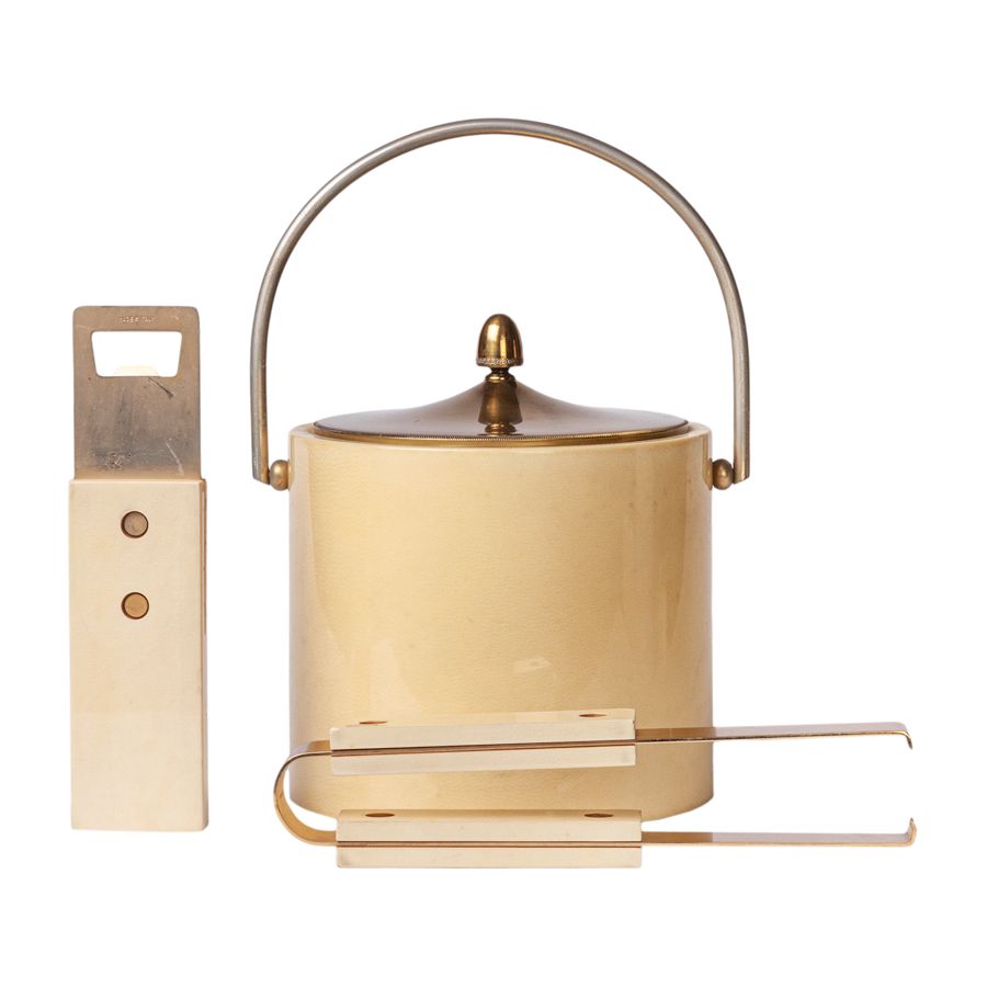 Aldo Tura Bar Set