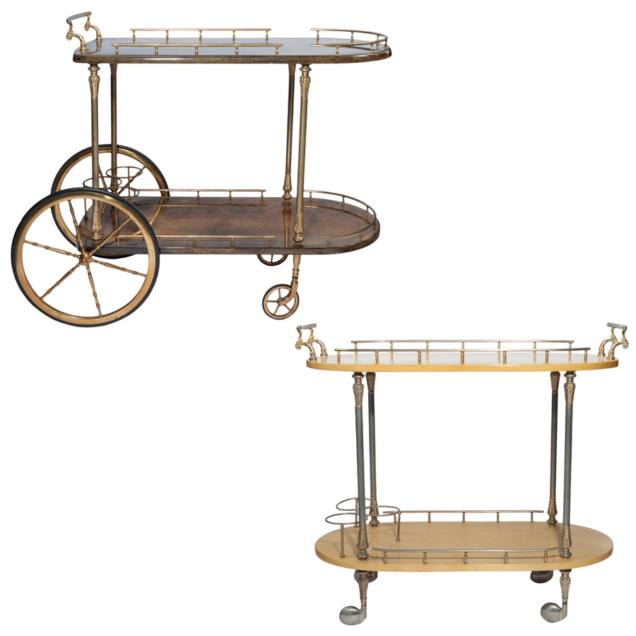 Aldo Tura Bar Cart