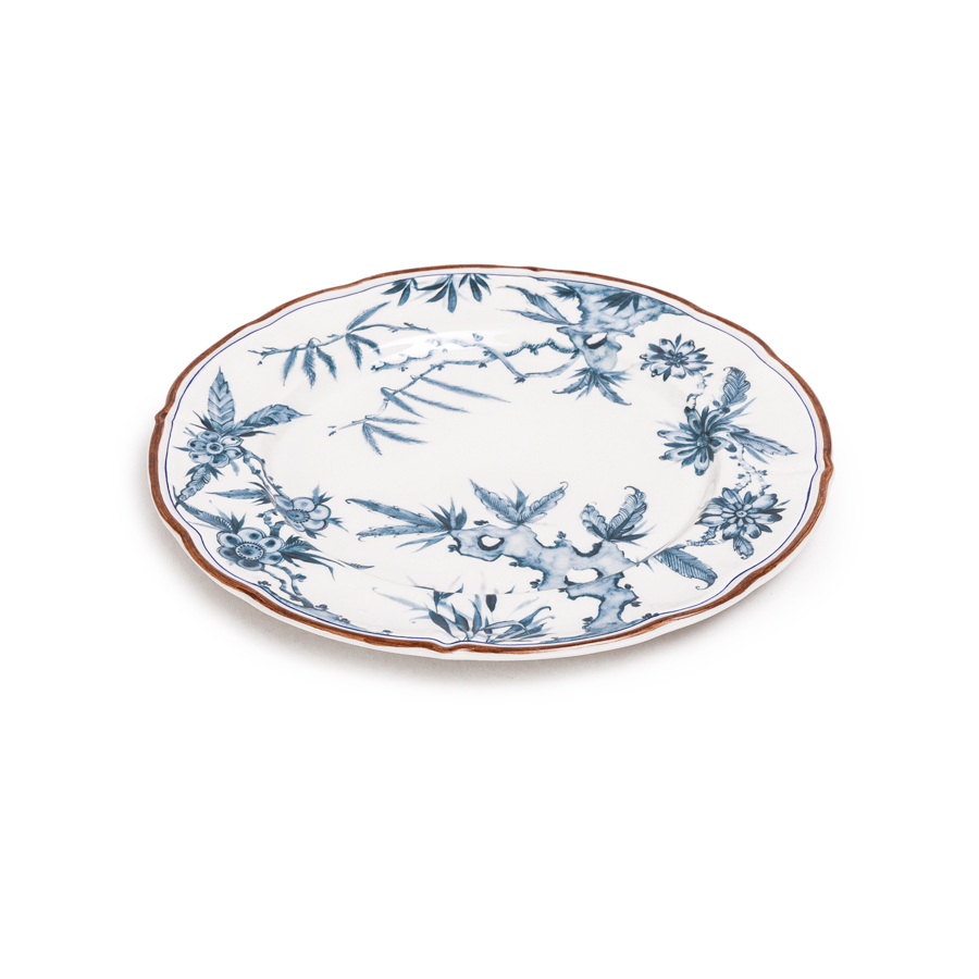 Rocaille Blue Wash Dinnerware by Laboratorio Paravicini - Sets of 12